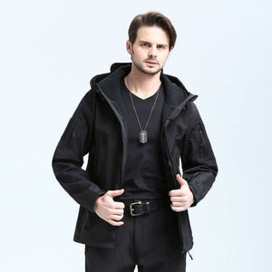 Mens Army Style Wind and Waterproof Jacket - Yahko Merchandise