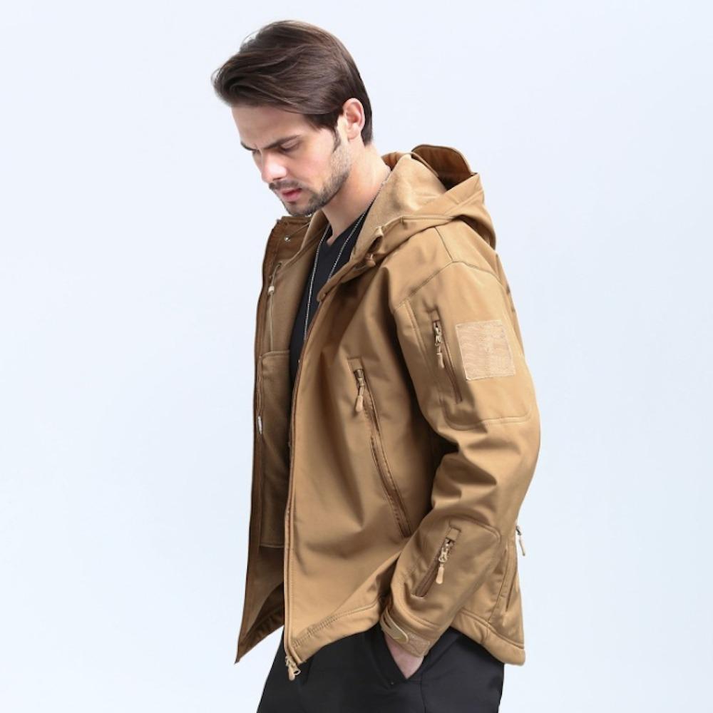 Mens Army Style Wind and Waterproof Jacket - Yahko Merchandise