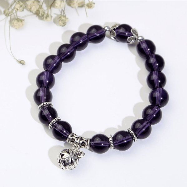 Natural opal beads bracelets crystal fashion women bracelet vintage stainless steel braceletes for women - Yahko Merchandise