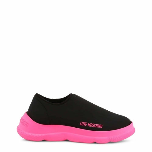 Neon Pink Slip-On Women's Shoes