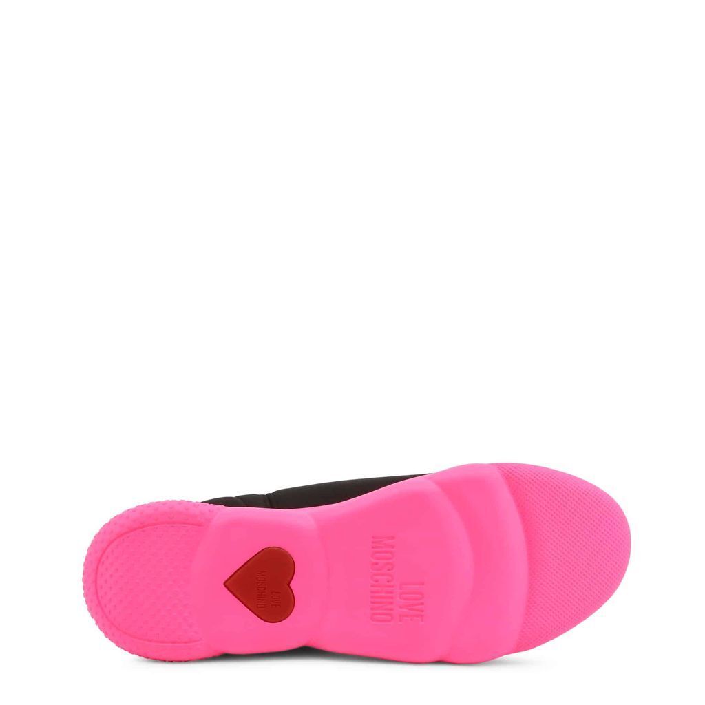 Neon Pink Slip-On Women's Shoes