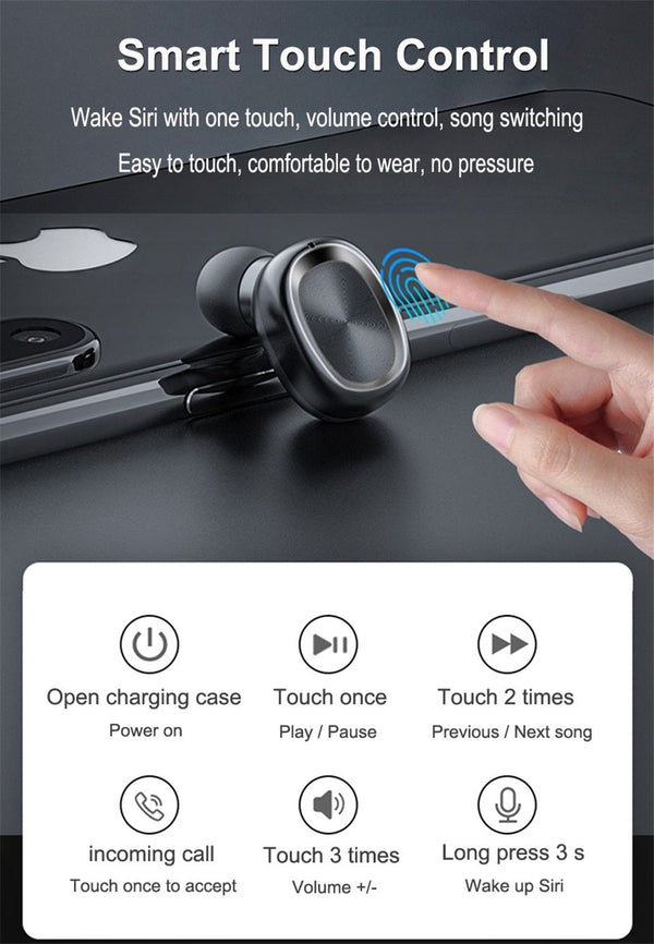 Wireless Bluetooth 5.0 Earbuds