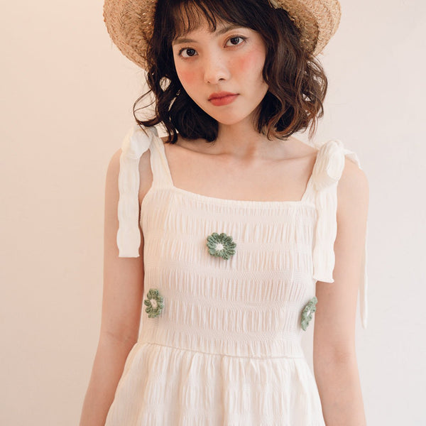 Valeria Cotton Floral Dress - Yahko Merchandise
