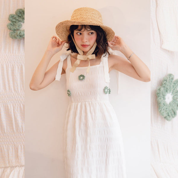 Valeria Cotton Floral Dress - Yahko Merchandise