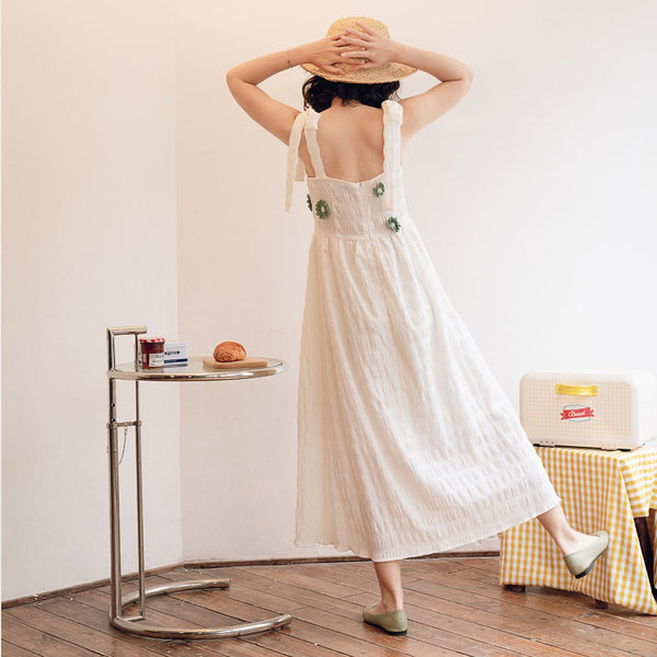 Valeria Cotton Floral Dress - Yahko Merchandise