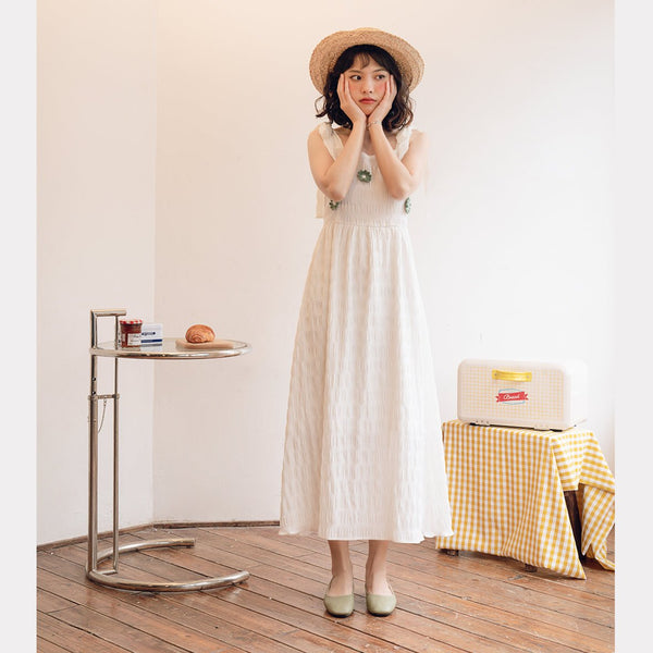 Valeria Cotton Floral Dress - Yahko Merchandise