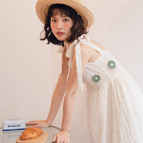 Valeria Cotton Floral Dress - Yahko Merchandise