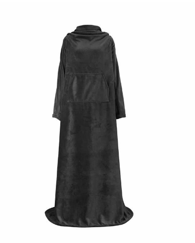 Warm Fleece Blanket With Sleeves - Yahko Merchandise
