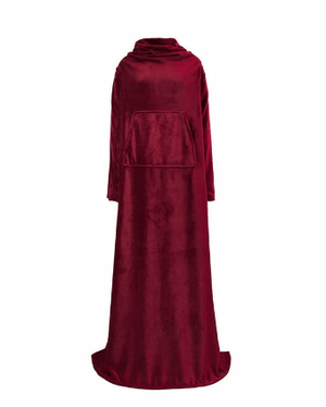 Warm Fleece Blanket With Sleeves - Yahko Merchandise