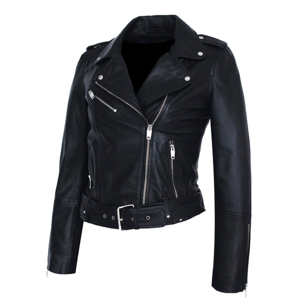 Womens Leather Jacket - Yahko Merchandise