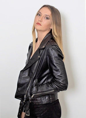 Womens Leather Jacket - Yahko Merchandise