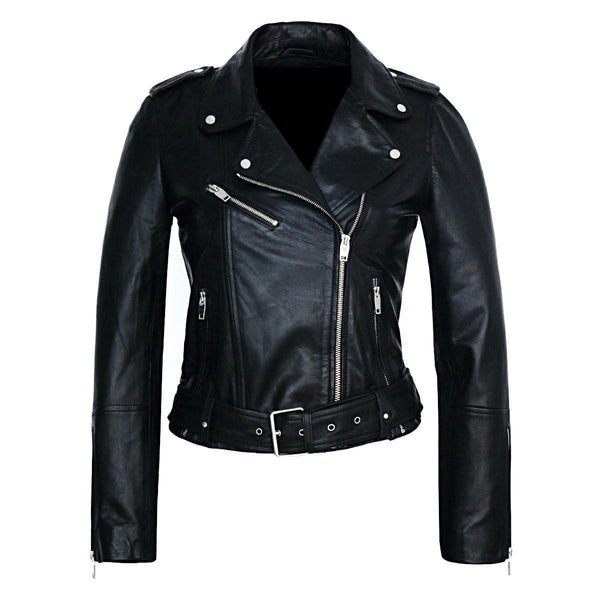 Womens Leather Jacket - Yahko Merchandise