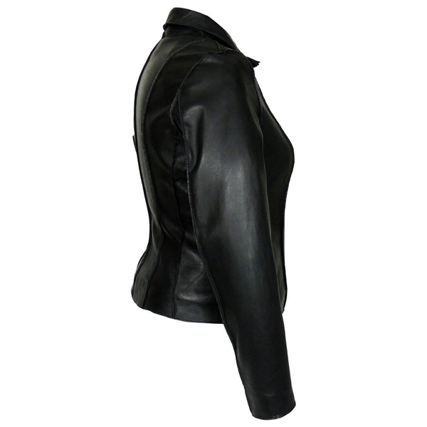 Women's Sheepskin Leather Jacket - Yahko Merchandise