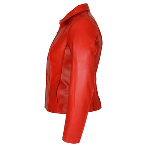 Women's Sheepskin Leather Jacket - Yahko Merchandise