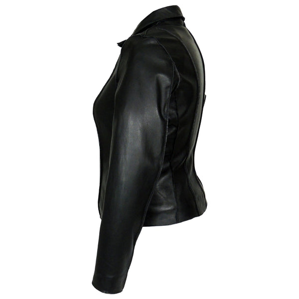 Women's Sheepskin Leather Jacket - Yahko Merchandise