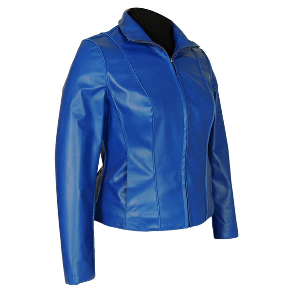 Women's Sheepskin Leather Jacket - Yahko Merchandise