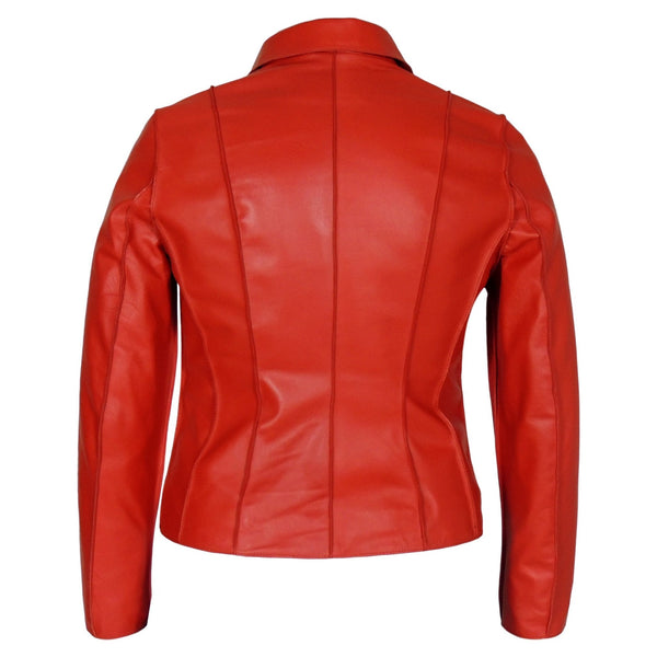 Women's Sheepskin Leather Jacket - Yahko Merchandise