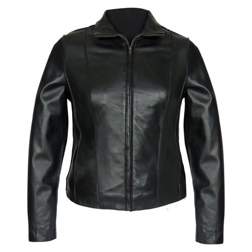 Women's Sheepskin Leather Jacket - Yahko Merchandise