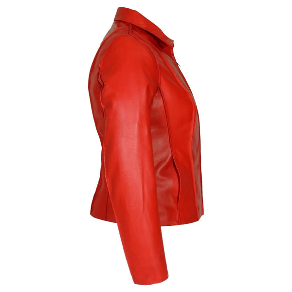 Women's Sheepskin Leather Jacket - Yahko Merchandise