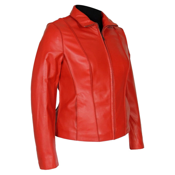 Women's Sheepskin Leather Jacket - Yahko Merchandise