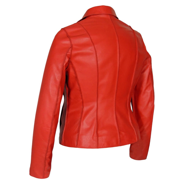 Women's Sheepskin Leather Jacket - Yahko Merchandise