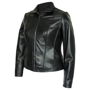 Women's Sheepskin Leather Jacket - Yahko Merchandise