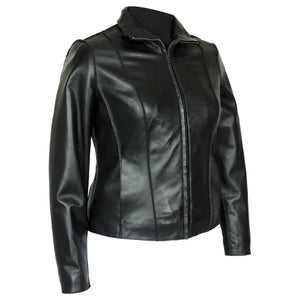 Women's Sheepskin Leather Jacket - Yahko Merchandise