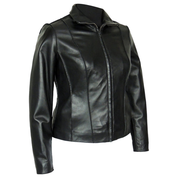 Women's Sheepskin Leather Jacket - Yahko Merchandise
