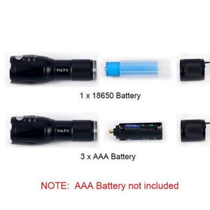 Zoom Led Flashlight - Yahko Merchandise
