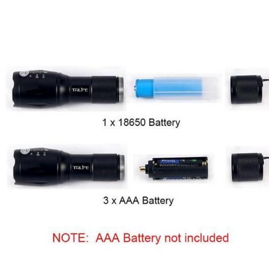 Zoom Led Flashlight - Yahko Merchandise